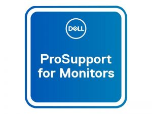 Dell Upgrade from 3Y Basic Advanced Exchange to 5Y ProSupport for monitors - extended service agreement - 5 years - shipment