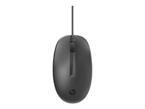 HP 128 - mouse - black