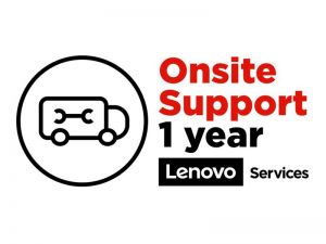 Lenovo Onsite Upgrade - extended service agreement - 1 year - on-site