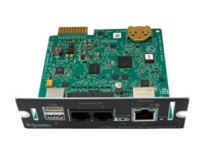 APC Network Management Card 3 with PowerChute Network Shutdown & Environmental Monitoring - remote management adapter