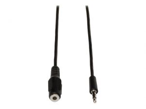 Tripp Lite 6ft Mini Stereo Audio Extension Cable Shielded 3.5mm M/F 6' - audio extension cable - 1.83 m