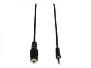 Tripp Lite 25ft Mini Stereo Audio Extension Cable Shielded 3.5mm M/F 25' - audio extension cable - 7.62 m