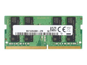 HP - DDR4 - module - 8 GB - SO-DIMM 260-pin - 3200 MHz / PC4-25600 - unbuffered