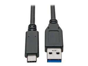 Tripp Lite USB C to USB-A Cable 3.1 10 Gbps USB-IF Cert USB Type C M/M 3ft - USB-C cable - USB-C to USB Type A - 91.4 cm